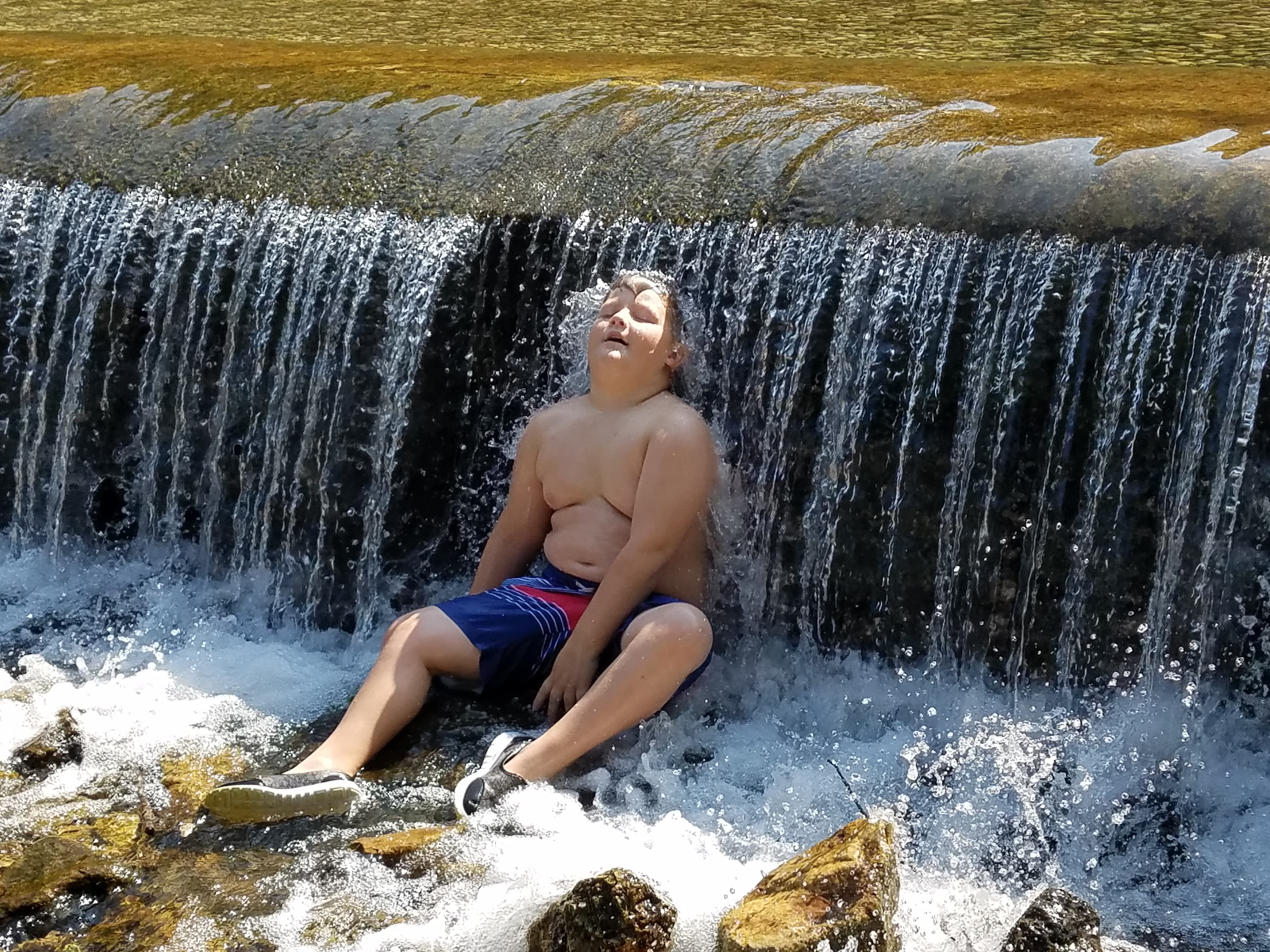 Little Blue Waterfall