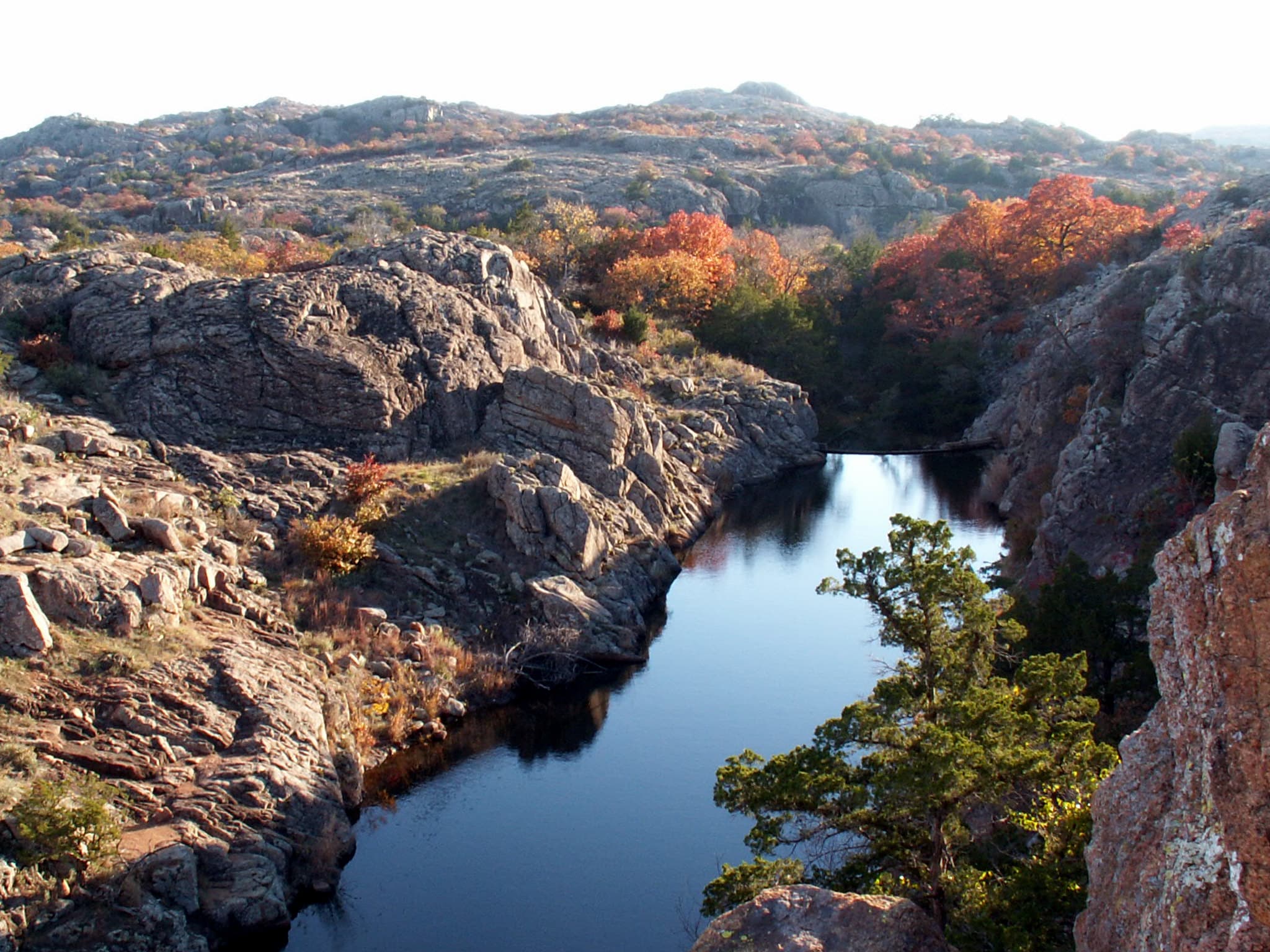 Below Quannah Parker Dam