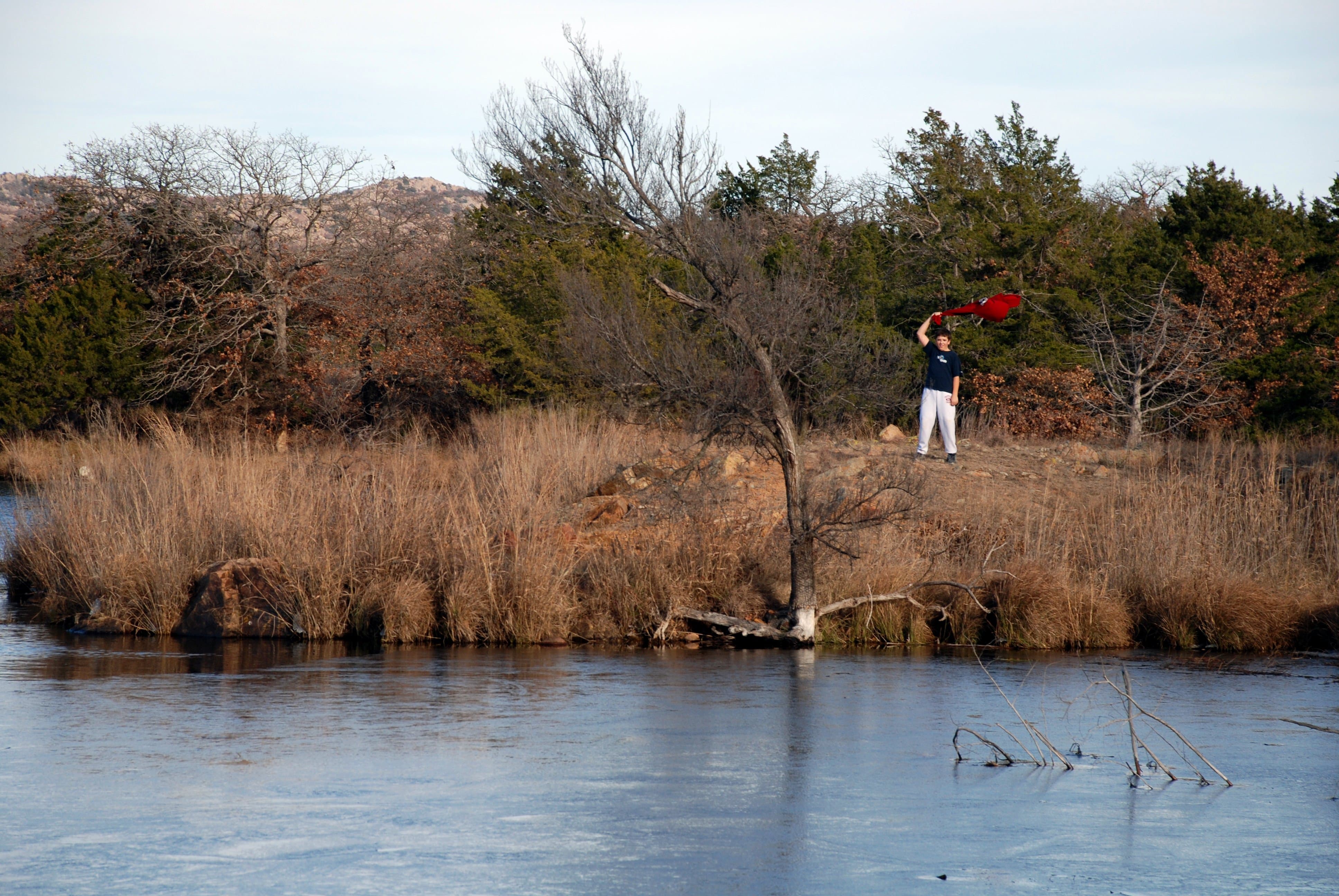 Frozen West Cache Creek