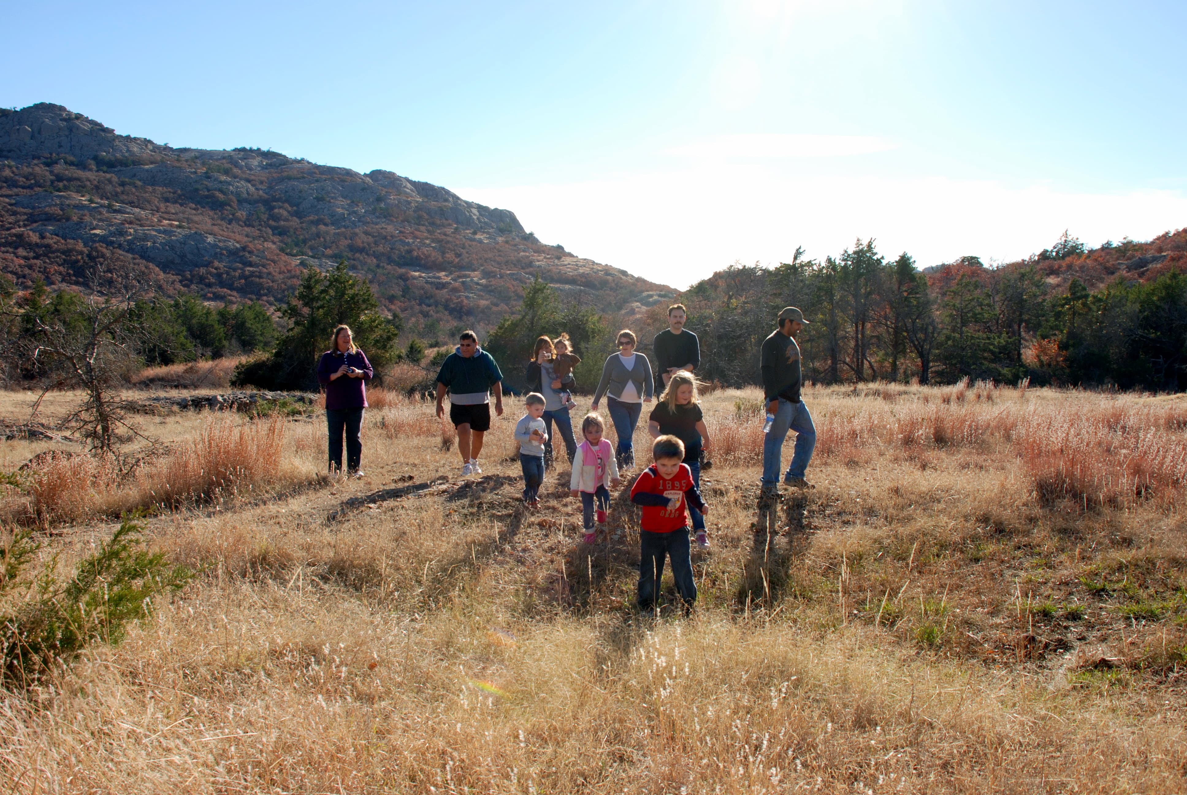 Through the Tall-Grass Prairie